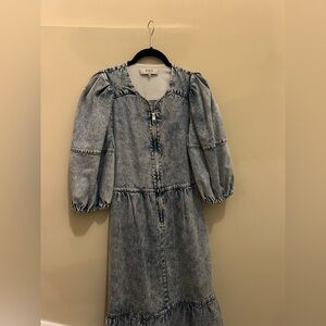 Sea New York Blue Denim Dress